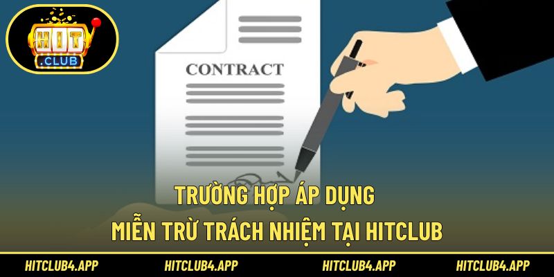 Áp dụng miễn trách nhiệm trong trường hợp cụ thể
