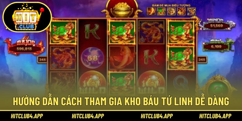 Cách chơi slot game Tứ Linh chi tiết nhất