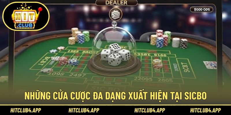 Đa dạng cửa cược xuống tiền trong game casino
